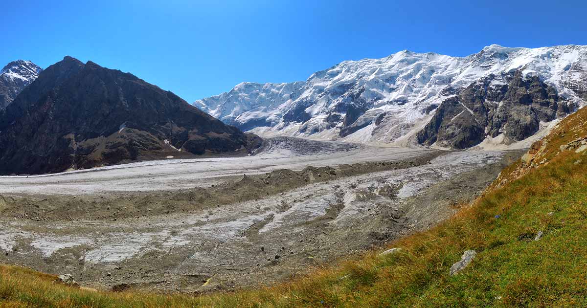 Bezengi Glacier, Barankosh area