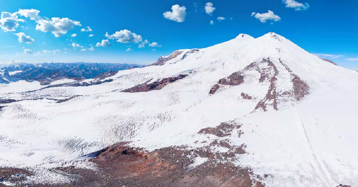 Slopes of Elbrus, rescue post